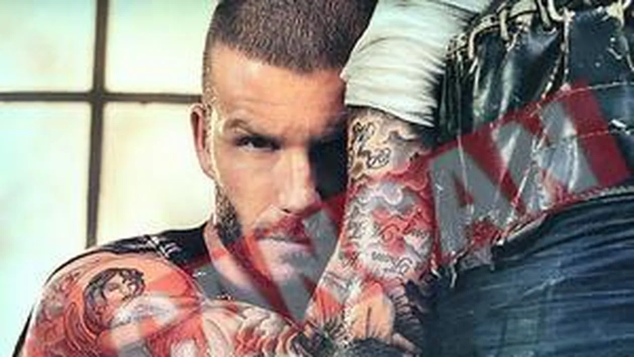 Imagini din calendarul Beckham pe 2009
