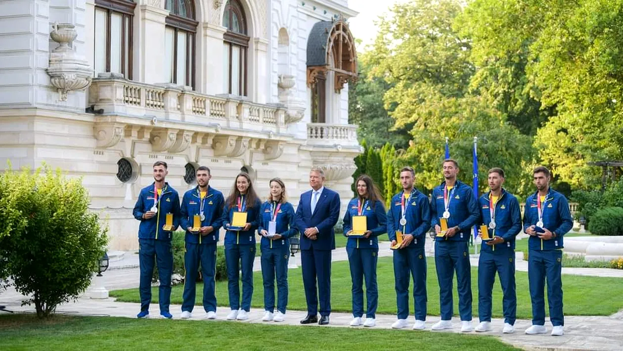 Medaliații Olimpici de la Tokyo, decorați de președintele României!