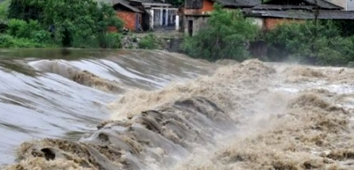 Inundații în România. Sursă foto: Facebook