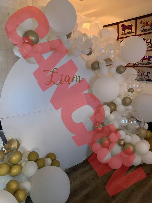 Decor de poveste pentru botezul lui Liam / (Sursa: CANCAN.RO)