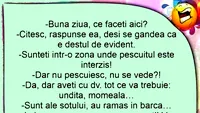 BANC | Sunteți într-o zonă în care pescuitul este interzis