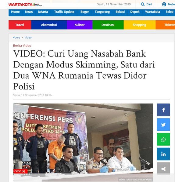 Extras din presa indoneziană