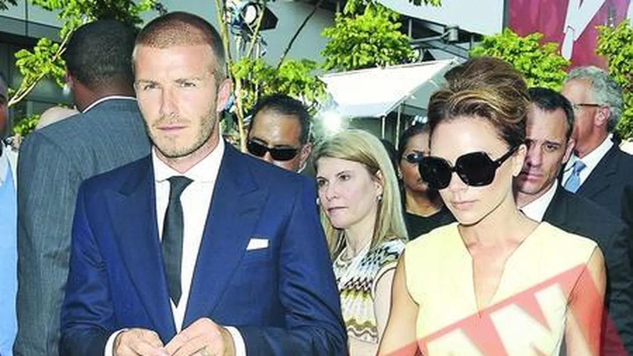 Justin Timberlake i-a pupat pantofii lui David Beckham