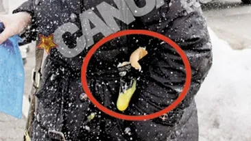 Anna Maria Duma (fosta Uzunov) a fost atacata in fata Judecatoriei Buftea. Batuta cu oua si bulgari de zapada inainte de judecata