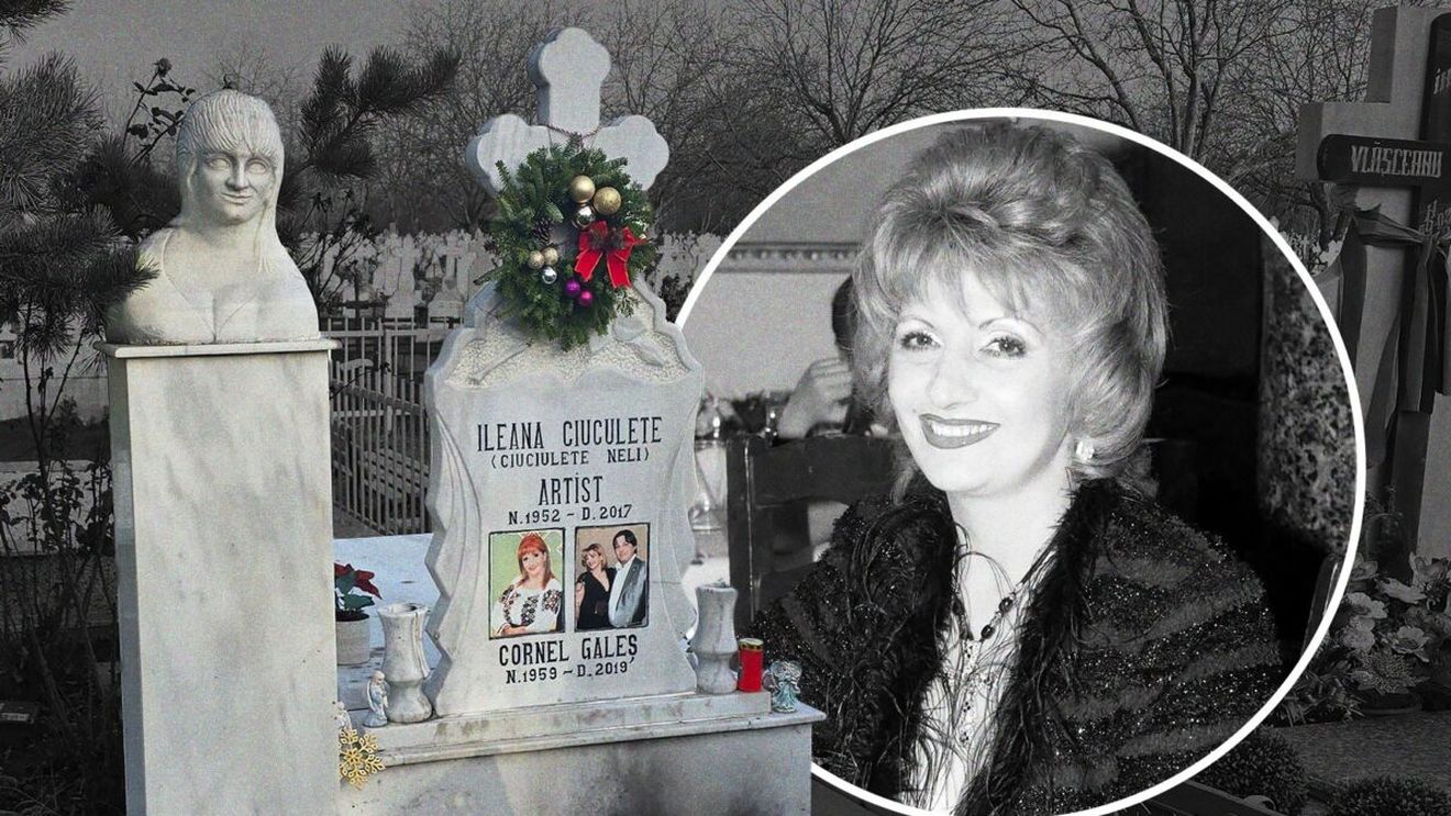 Ce a apărut la mormântul Ilenei Ciuculete, înainte de Crăciun? Detaliul care nu a putut trece neobservat