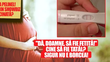 E MAI TARE CA PELINEL! O altă vedetă din showbiz este ÎNSĂRCINATĂ? Dă, domane, să fie fetiţă!. Cine să fie tatăl? Sigur nu e Bor