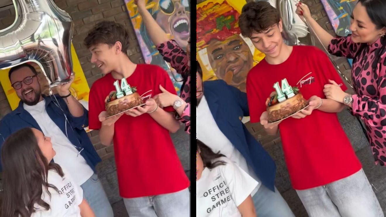 David își face buletin! Fiul Andrei și al lui Cătălin Măruță a împlinit 14 ani și tot internetul a văzut ce i-a spus tatăl lui