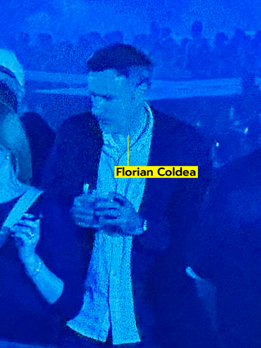 Florian Coldea ar fi luat un pahar de whisky în față de la Diacomatu / Foto: Facebook Anca Alexandrescu