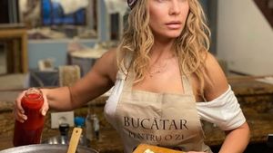 Anna Lesko, cea mai sexy bucătăreasă! Cu ce bunătate le face poftă fanilor săi pe internet