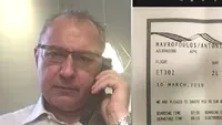 A înlemnit în aeroport! A ratat cu 2 minute avionul prăbușit în Etiopia și a făcut scandal! Povestea uluitoare a ”supraviețuitorului”