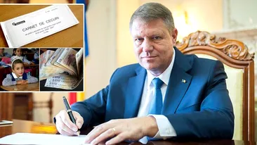 Klaus Iohannis a semnat! Cresc alocațiile copiilor de la 1 ianuarie 2020