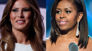 MELANIA TRUMP şi MICHELLE OBAMA s-au întâlnit la Casa Albă, la un ceai! Cum a apărut îmbrăcată soţia lui DONALD TRUMP