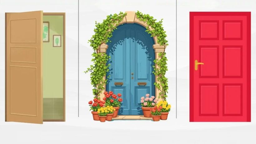 Test psihologic | Alege o ușă! Decizia îți va spune ce fel de om ești, de fapt