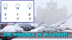 Meteorologii Accuweather anunță pe ce dată vin ninsorile în București, de fapt. Prognoza actualizată pentru iarna 2024/2025