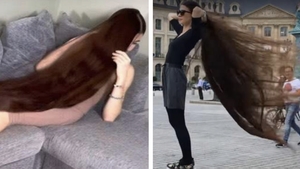 Cum arată femeia de 35 de ani cu cel mai lung păr din lume! Alia a intrat în Cartea Recordurilor