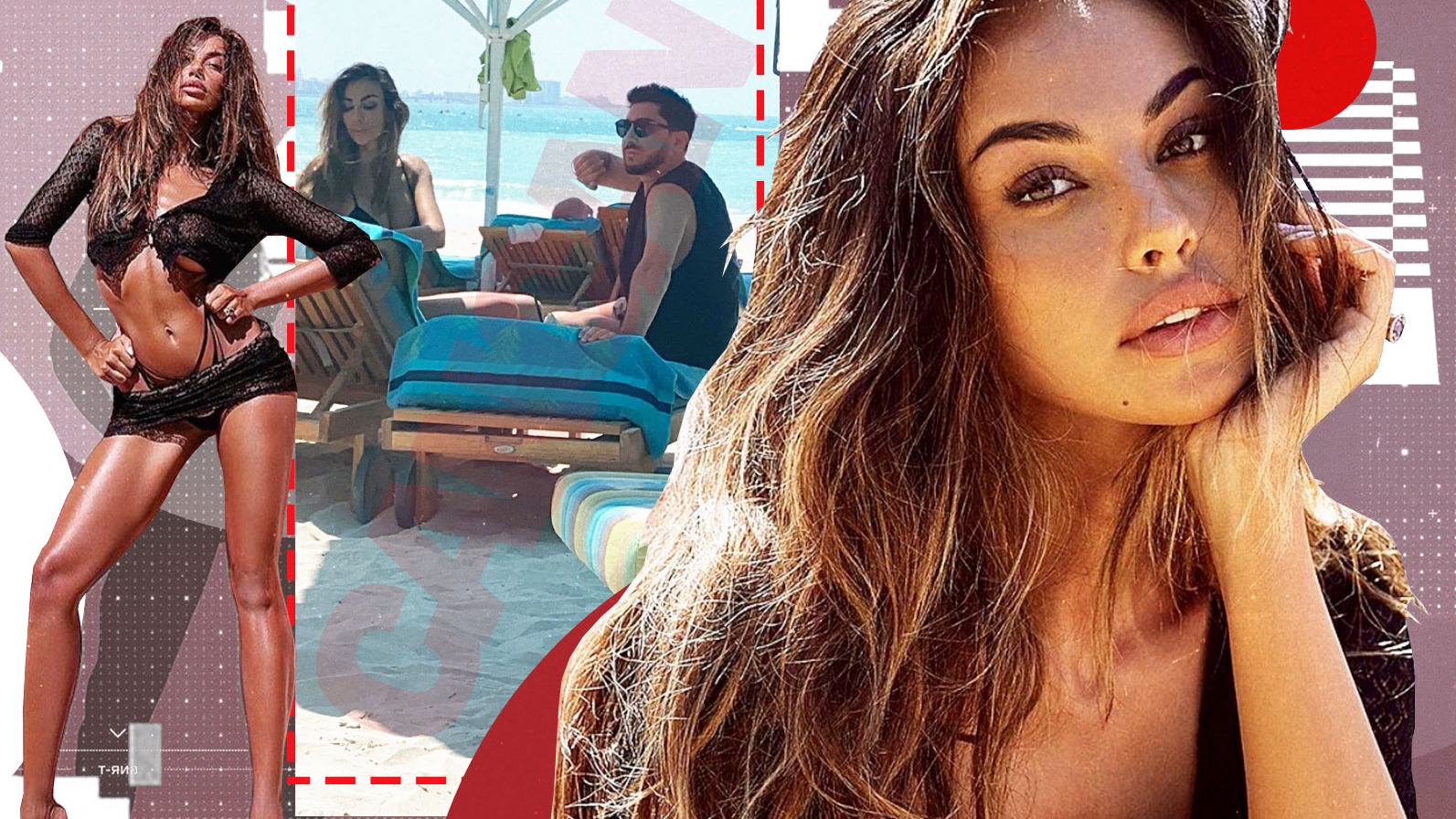 Mădălina Ghenea, la plajă în Dubai, alături de noul iubit?!