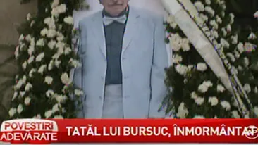 Tatal lui Dan Bursuc a fost inmormantat! Artistul i-a luat sicriu din lemn masiv si i-a angajat o fanfara