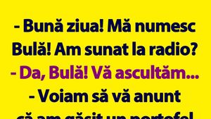 BANC | Bulă și portofelul cu 25.000 lei