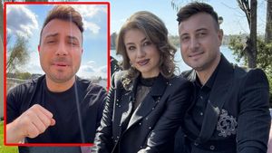 Valentin Sanfira, prima reacție după ce Codruța Filip și-a ars rochia de mireasă: ”Dragostea-i ca focul”