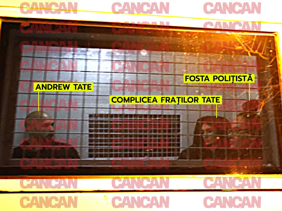 Frații Tate au fost arestați preventiv pentru 30 de zile, dar decizia nu e definitivă/ Sursă foto: CANCAN.RO