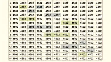 TEST IQ | Descoperă numărul 4052 în 8 secunde! Doar cei cu gândire peste medie reușesc