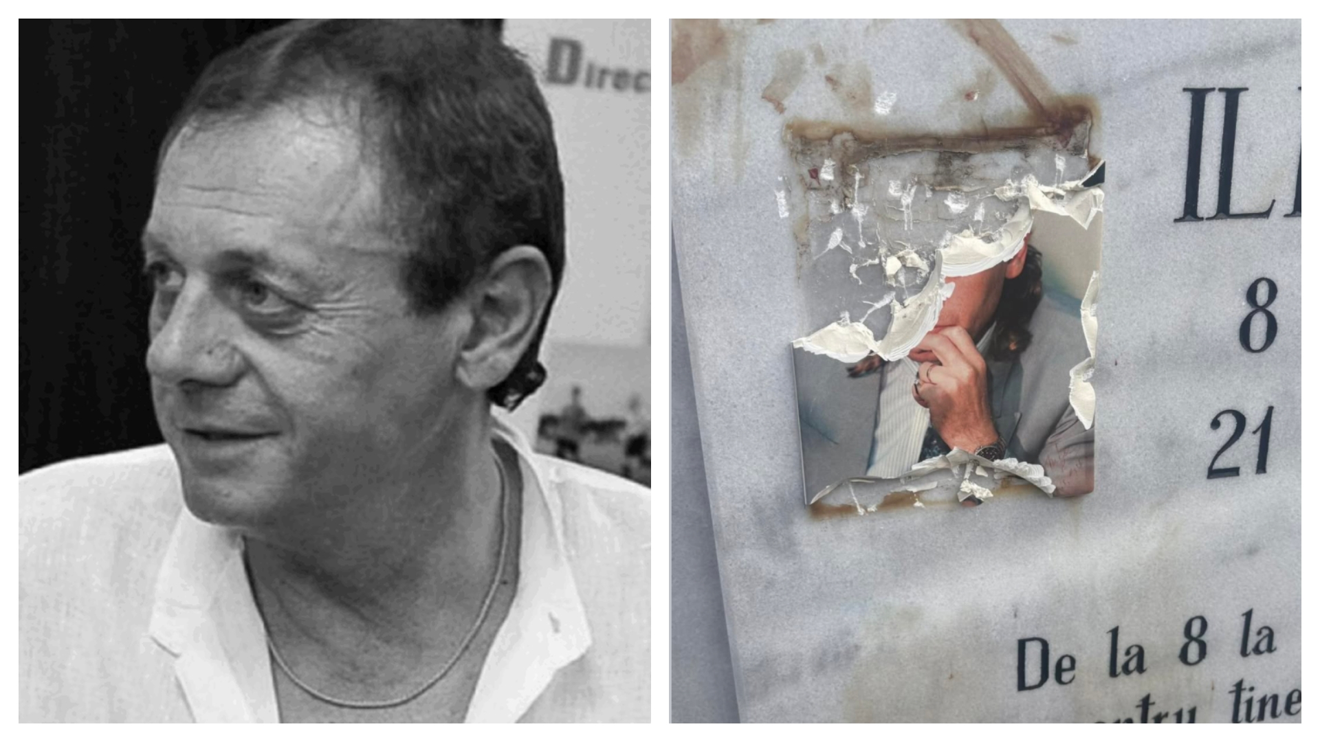 Cine a vandalizat mormântul lui Ilie Balaci. Polițiștii din Dolj au publicat primele imagini