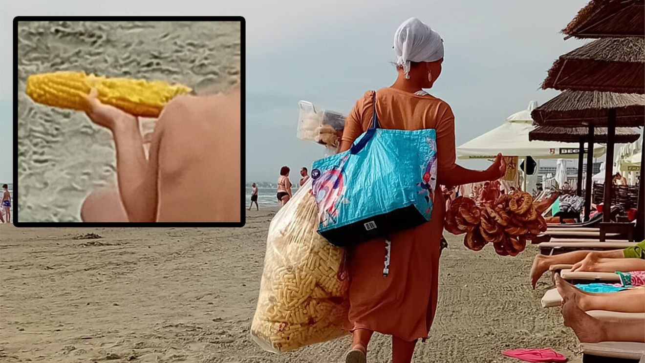 Cu câți lei a ajuns să se vândă un porumb fiert, pe plajele din Mamaia. Riscurile pe care puțini turiști le cunosc