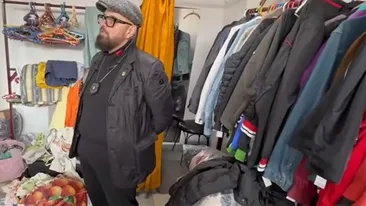 Ce a putut găsi Piedone într-un second hand din Arad: Ăștia-s mari și pentru mine