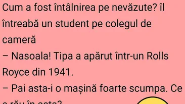 BANCUL ZILEI | Întâlnire pe nevăzute