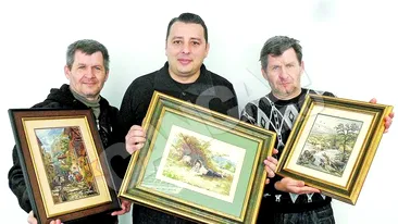 Stefan Florescu sprijina arta realizata de doi frati gemeni! Cos goblenuri de 30 de ani