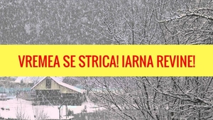 Atenționare meteo! Vremea se răcește brusc și revin ninsorile în România! Prognoza ANM pentru 22 - 23 februarie