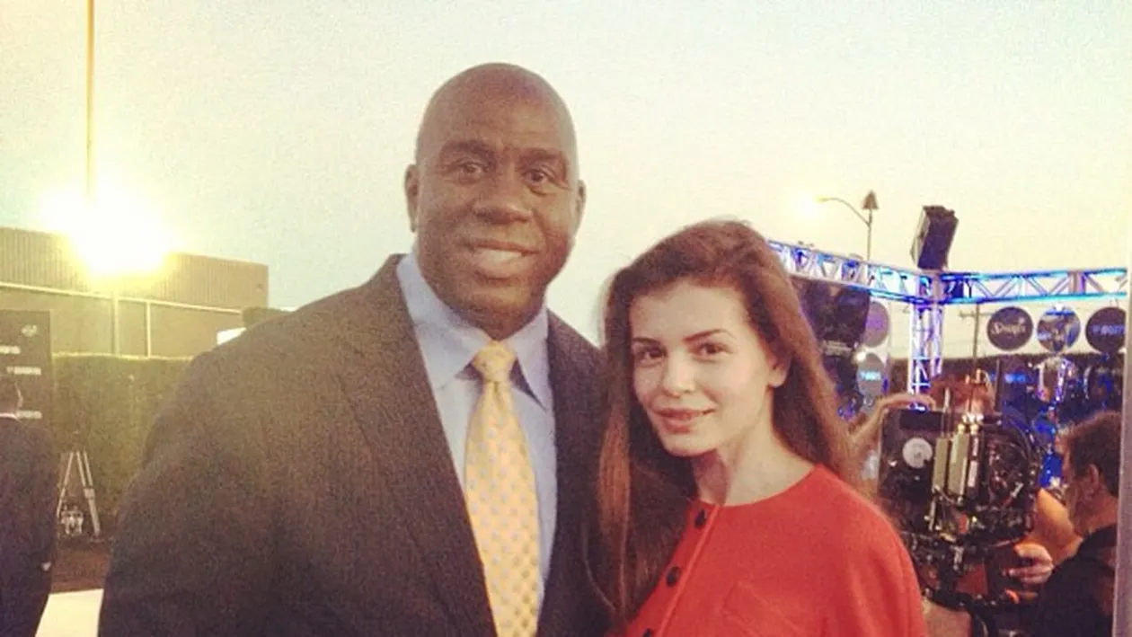 Nu pierde vremea in America! Monica Gabor, la bratul unuia dintre cei mai mari sportivi din lume