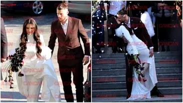 Tortul bizar pe care l-a avut Radu Drăgușin la nuntă. Imagini de la dansul mirilor