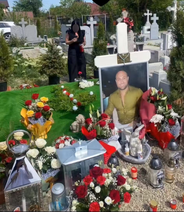 Așa arăta mormântul interlopului până acum o săptămână foto: captură TikTok