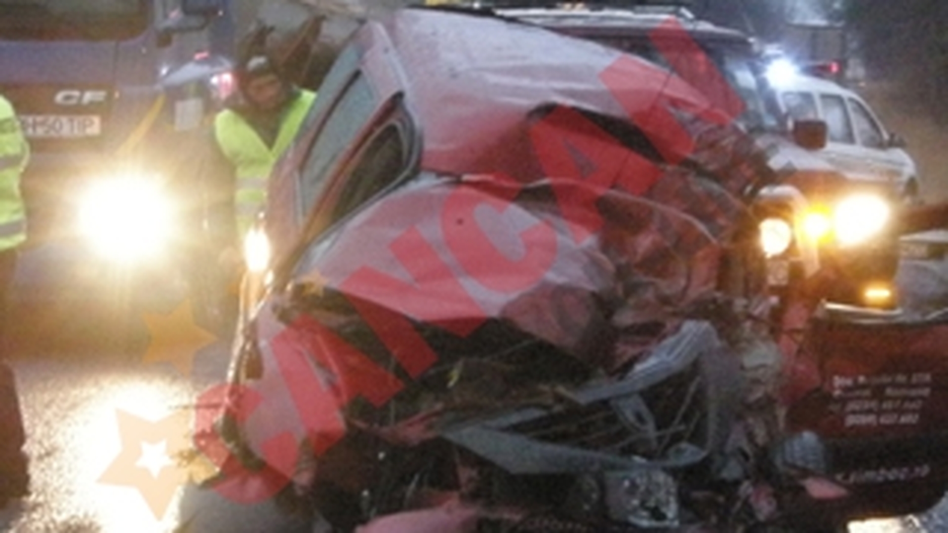 Doi oameni au murit dupa ce au fost loviti de un TIR