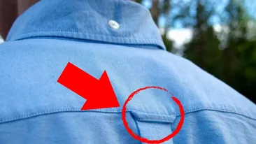 Ce rol are bucla de pe spatele tuturor cămășilor, de fapt?! La asta sigur nu te-ai fi gândit
