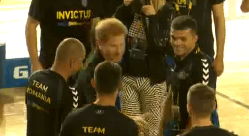 Surpriză pentru militarii români care participă la Jocurile Invictus. Prinţul Harry i-a vizitat la antrenament şi…