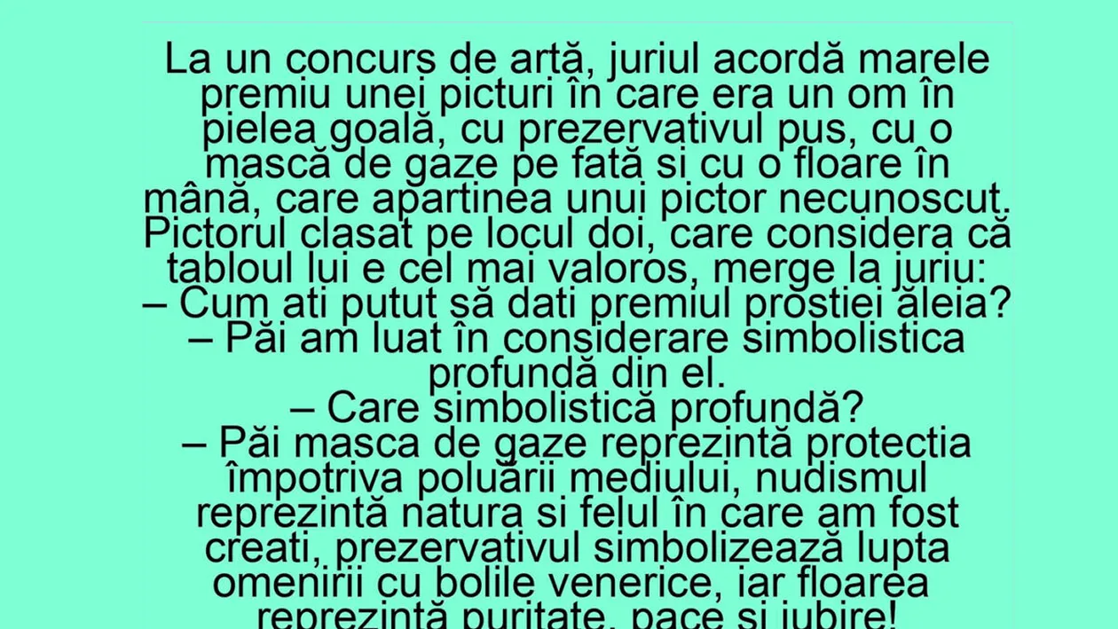 Bancul începutului de săptămână | Simbolistică profundă