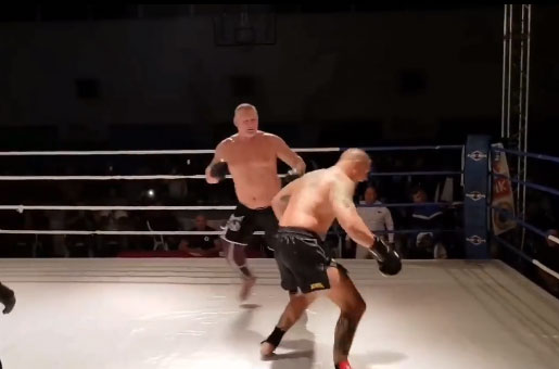 Imagini terifiante. Ce s-a întâmplat la meciul de kick-boxing Tolea Ciumac – Endre. Și-a rupt tibia după câteva secunde! “Am vrut să-l bat, dar nu așa!”