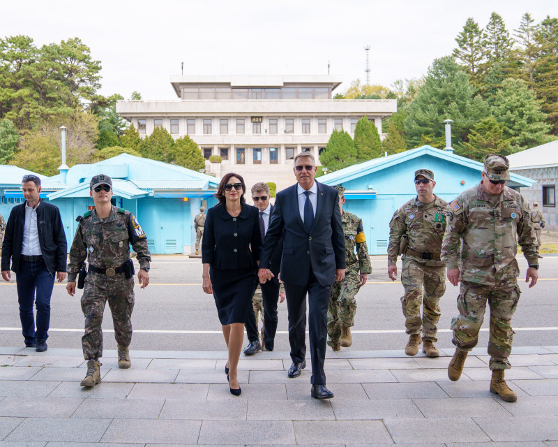 Carmen și Klaus Iohannis, vizită diplomatică în Coreea de Sud /Foto: Administrația Prezidențială