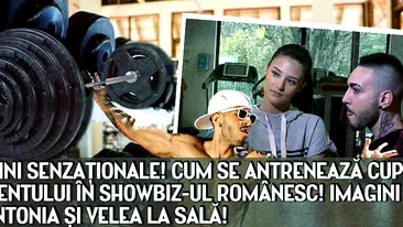 Imagini senzationala! Cum se antreneaza cuplul momentului in showbiz-ul romanesc