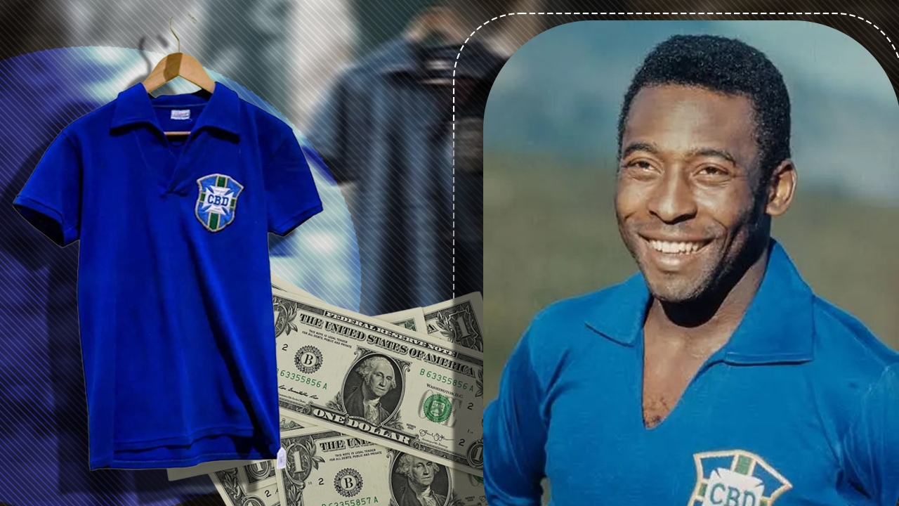 Tricoul purtat de Pelé în finala Cupei Mondiale din 1958 s-a vândut cu aproape 5 milioane de dolari. Este cel mai scump obiect al legendarului fotbalist vândut vreodată