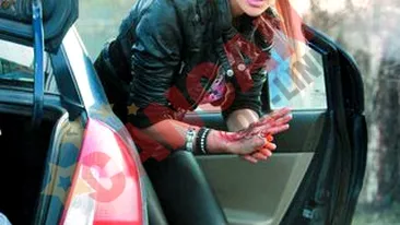 Bianca Dragusanu s-a taiat in plina strada