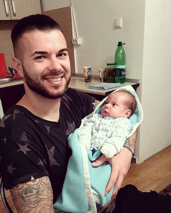 Cristian Daminuță, mândru de fiul său