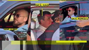 Imagini de colecție de la poarta Palatului Știrbey! Cum și-au făcut apariția vedetele la nunta lui Ianis Hagi
