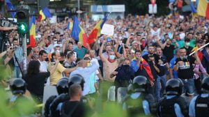 Jurnalistul german amendat la mitingul din Piața Victoriei a câștigat procesul cu jandarmeria