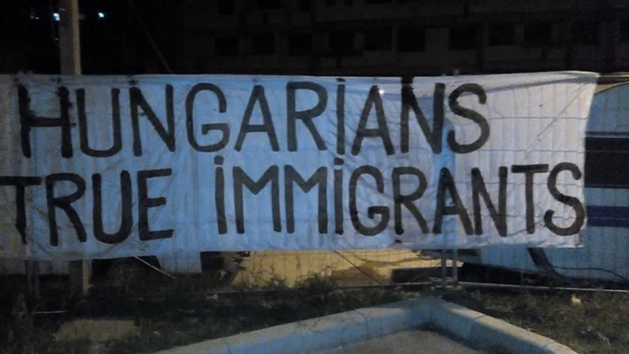 Bannerul INTERZIS care ar fi aruncat in aer intreaga Budapesta! CE mesaj au pregatit romanii!