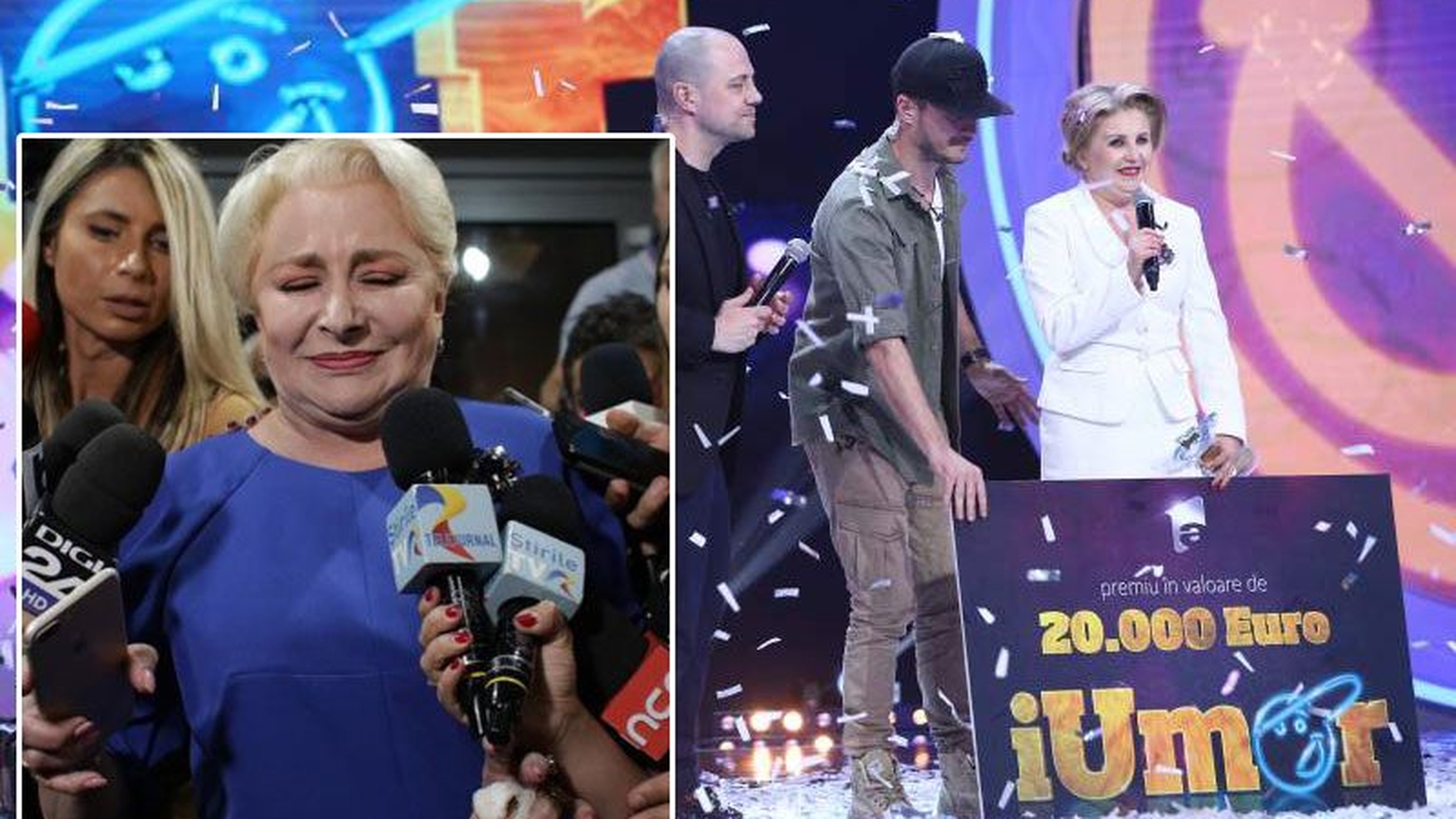 “Viorica Dancilă”, prima reacție după ce a câștigat finala iUmor