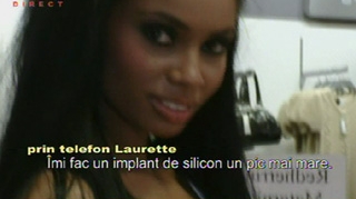 Laurette isi face operatie la sani: "Imi fac un implant de silicon mai mare"