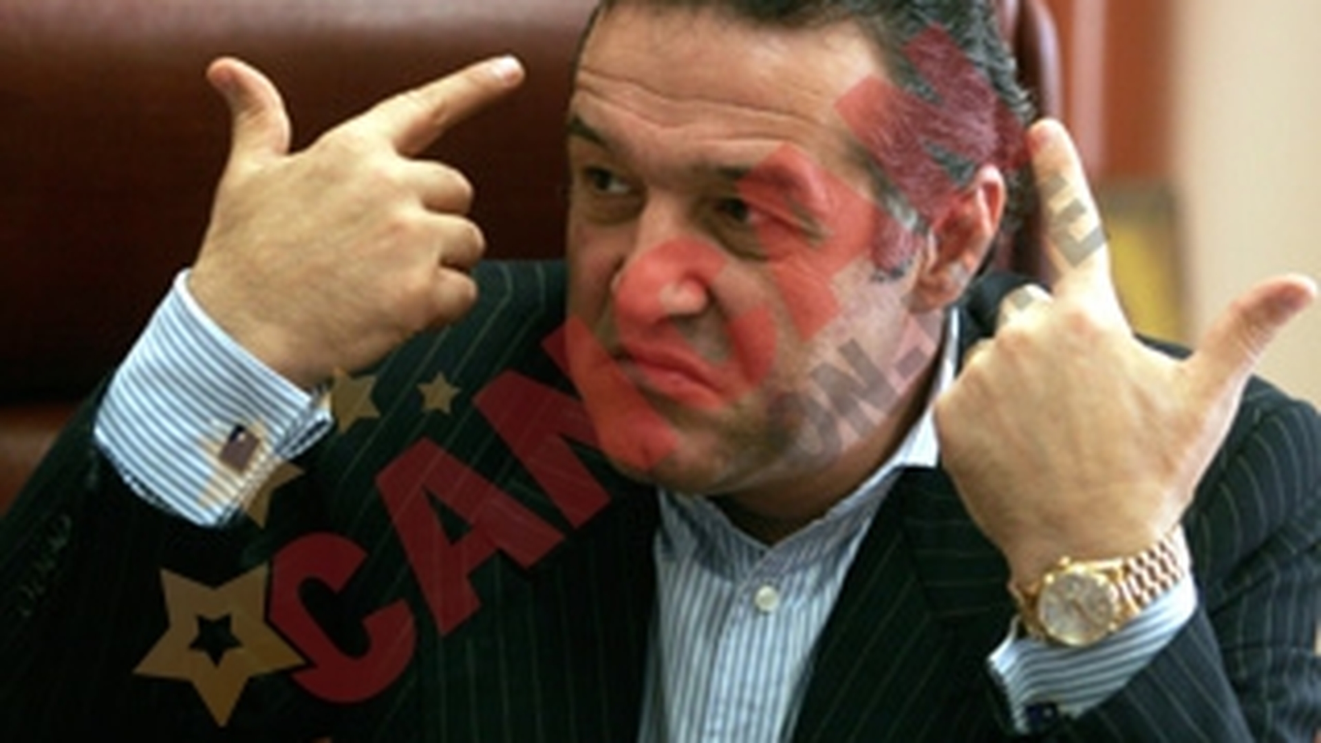 Gigi Becali a vrut sa se roage in Amsterdam